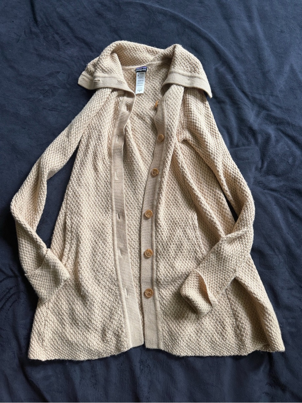 patagonia knit cardigan size medium